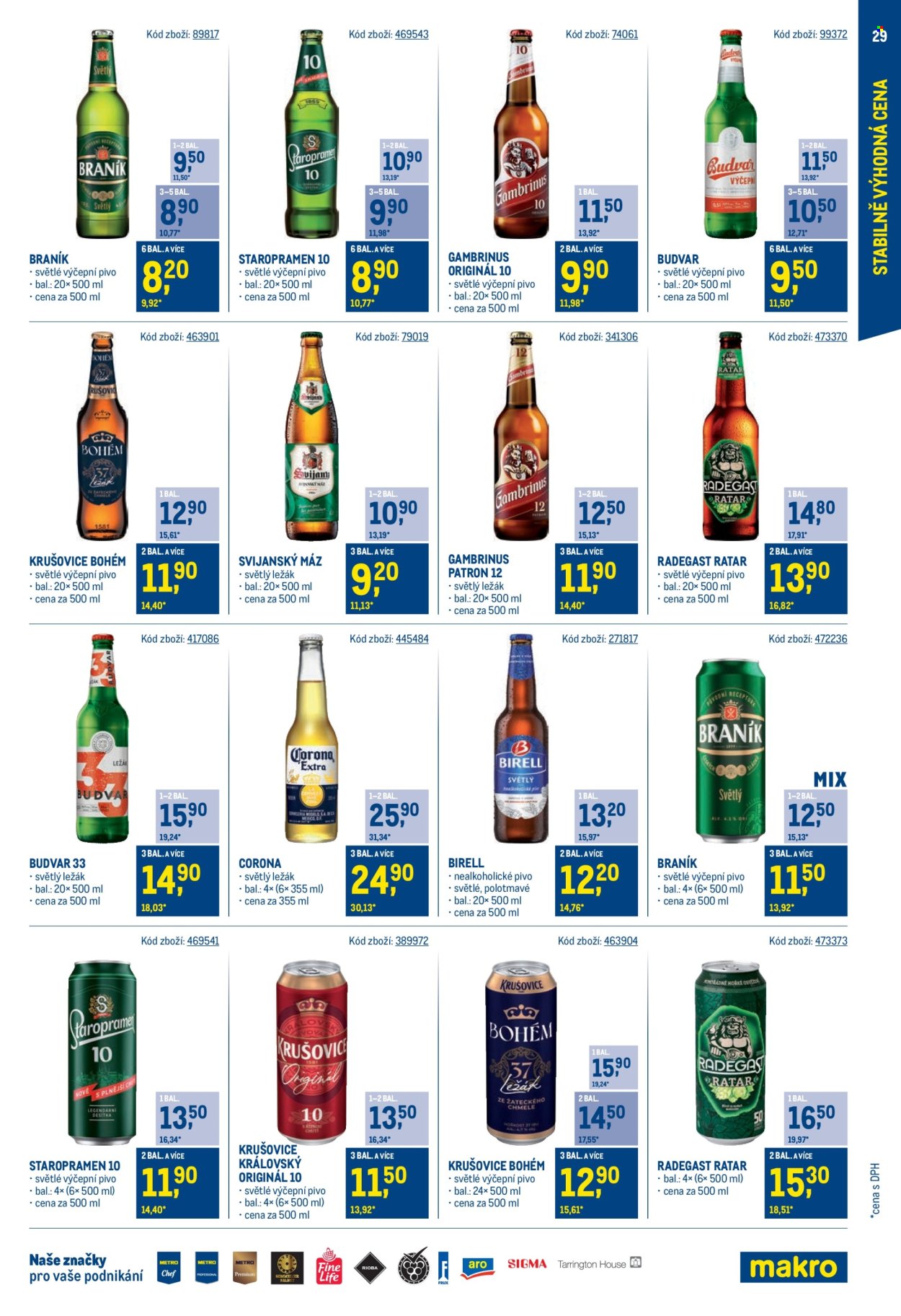 Leták MAKRO - 31.7.2024 - 24.9.2024. Strana 29