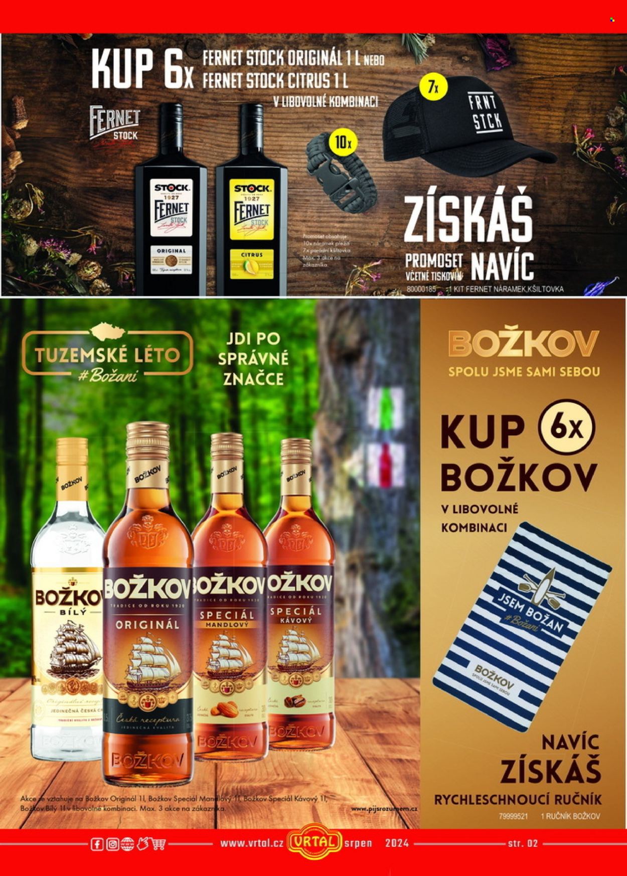 Leták Vrtal - 1.8.2024 - 31.8.2024. Strana 2