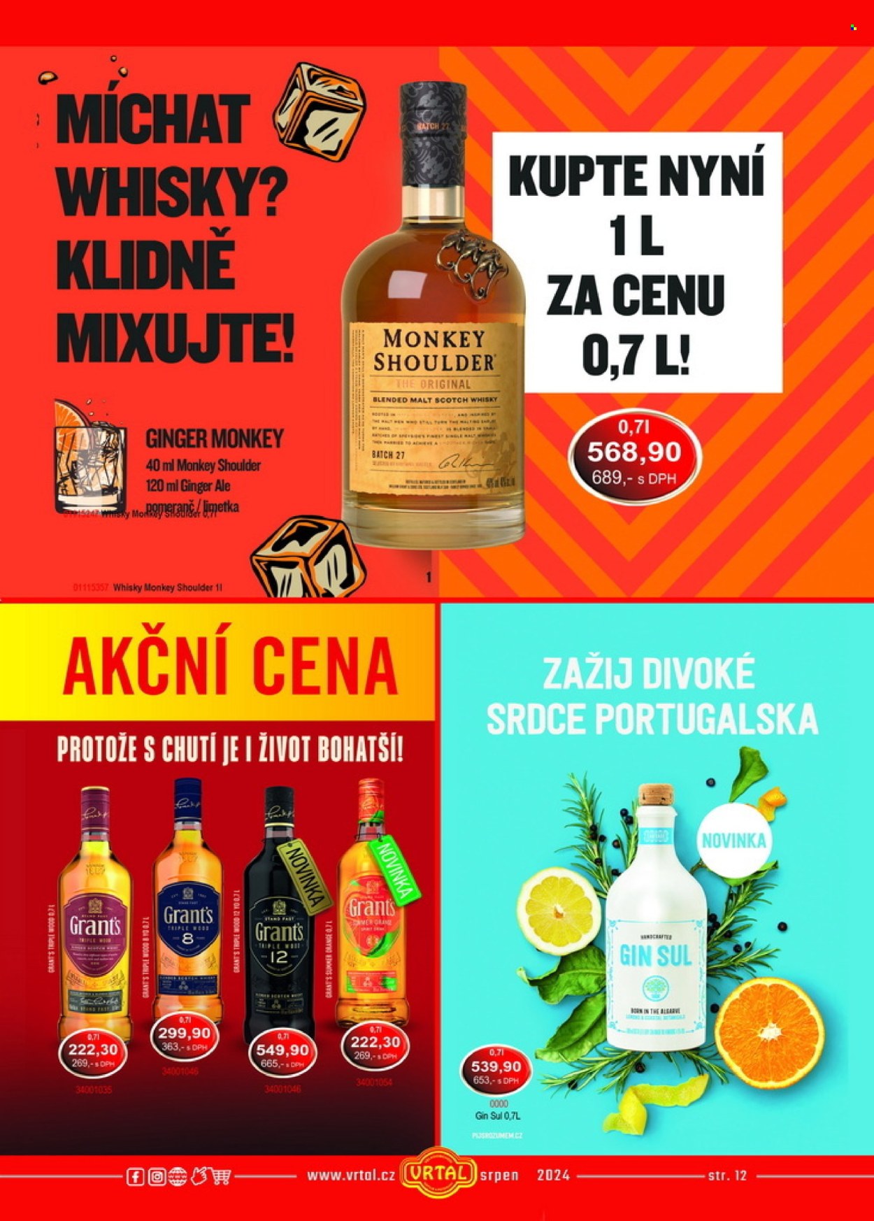 Leták Vrtal - 1.8.2024 - 31.8.2024. Strana 12