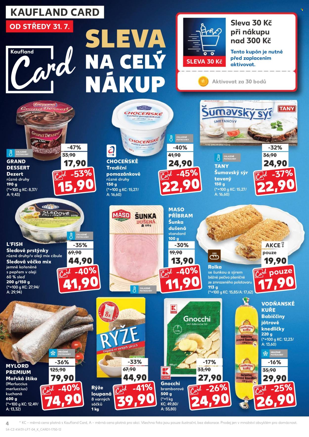 Leták Kaufland - 31.7.2024 - 6.8.2024. Strana 4