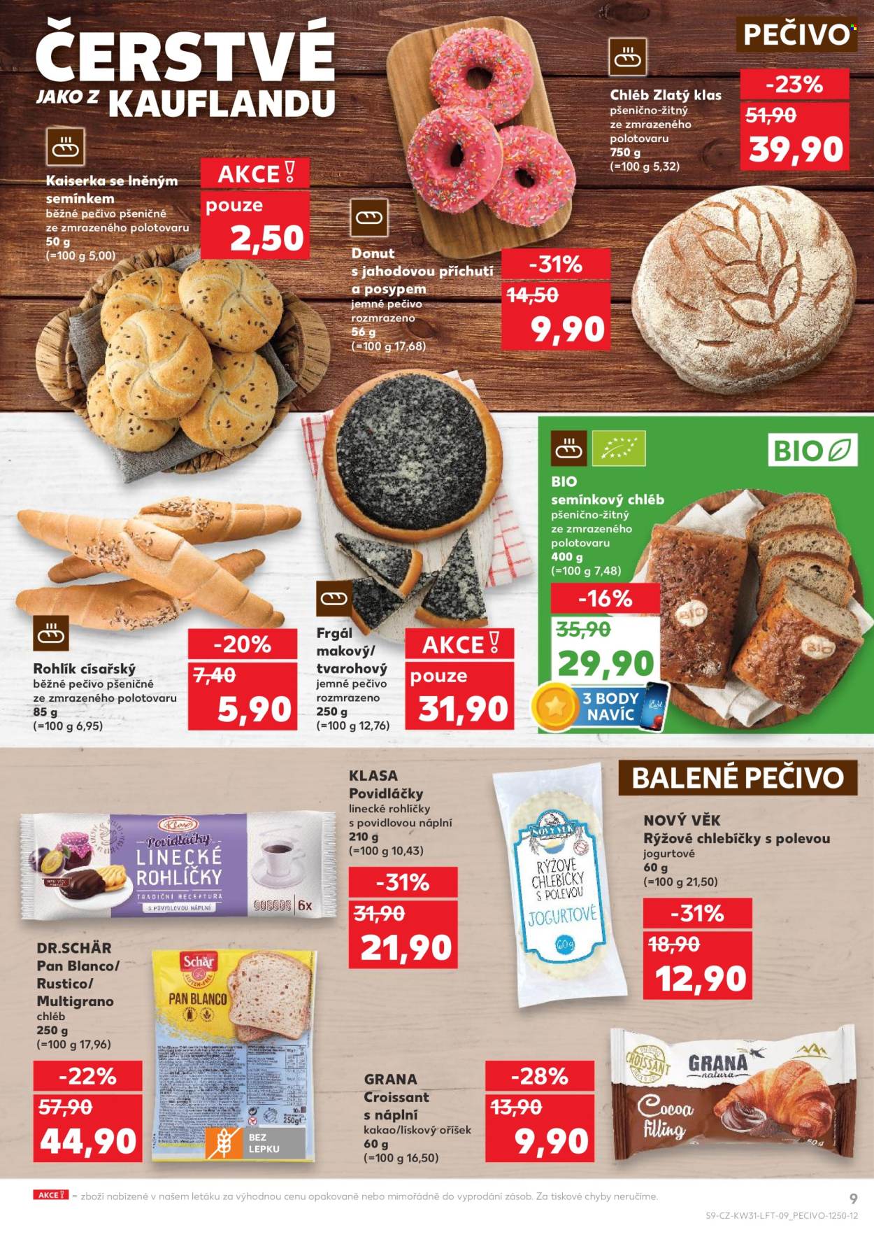 Leták Kaufland - 31.7.2024 - 6.8.2024. Strana 9