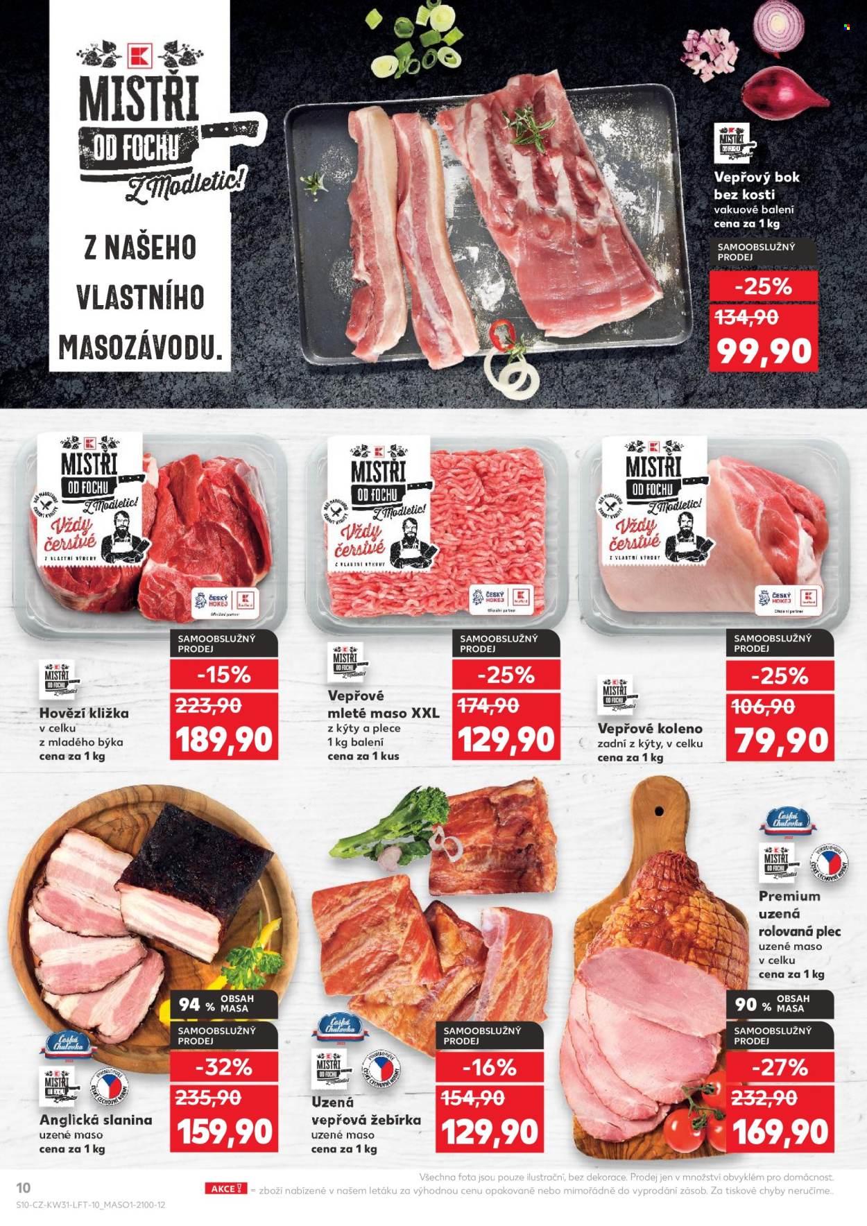 Leták Kaufland - 31.7.2024 - 6.8.2024. Strana 10