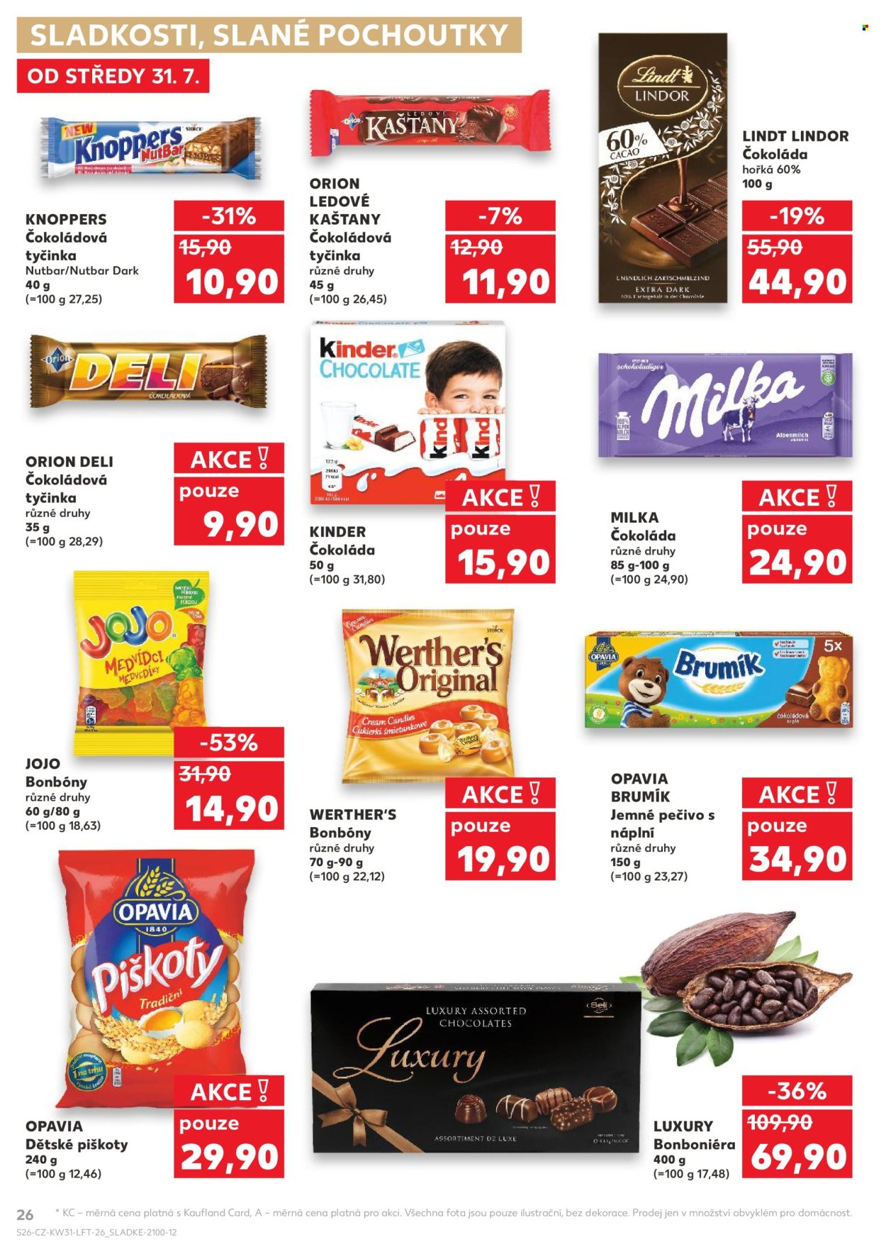 Leták Kaufland - 31.7.2024 - 6.8.2024. Strana 26