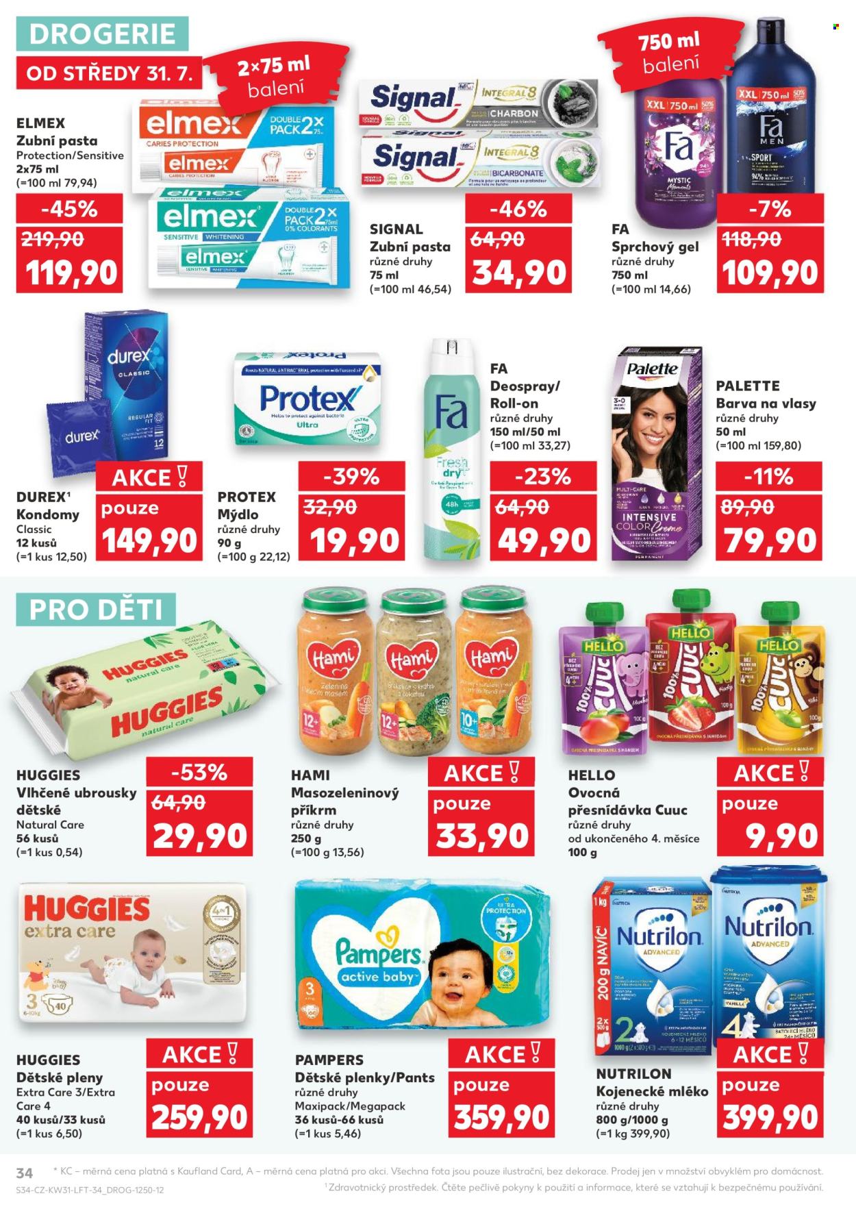 Leták Kaufland - 31.7.2024 - 6.8.2024. Strana 34