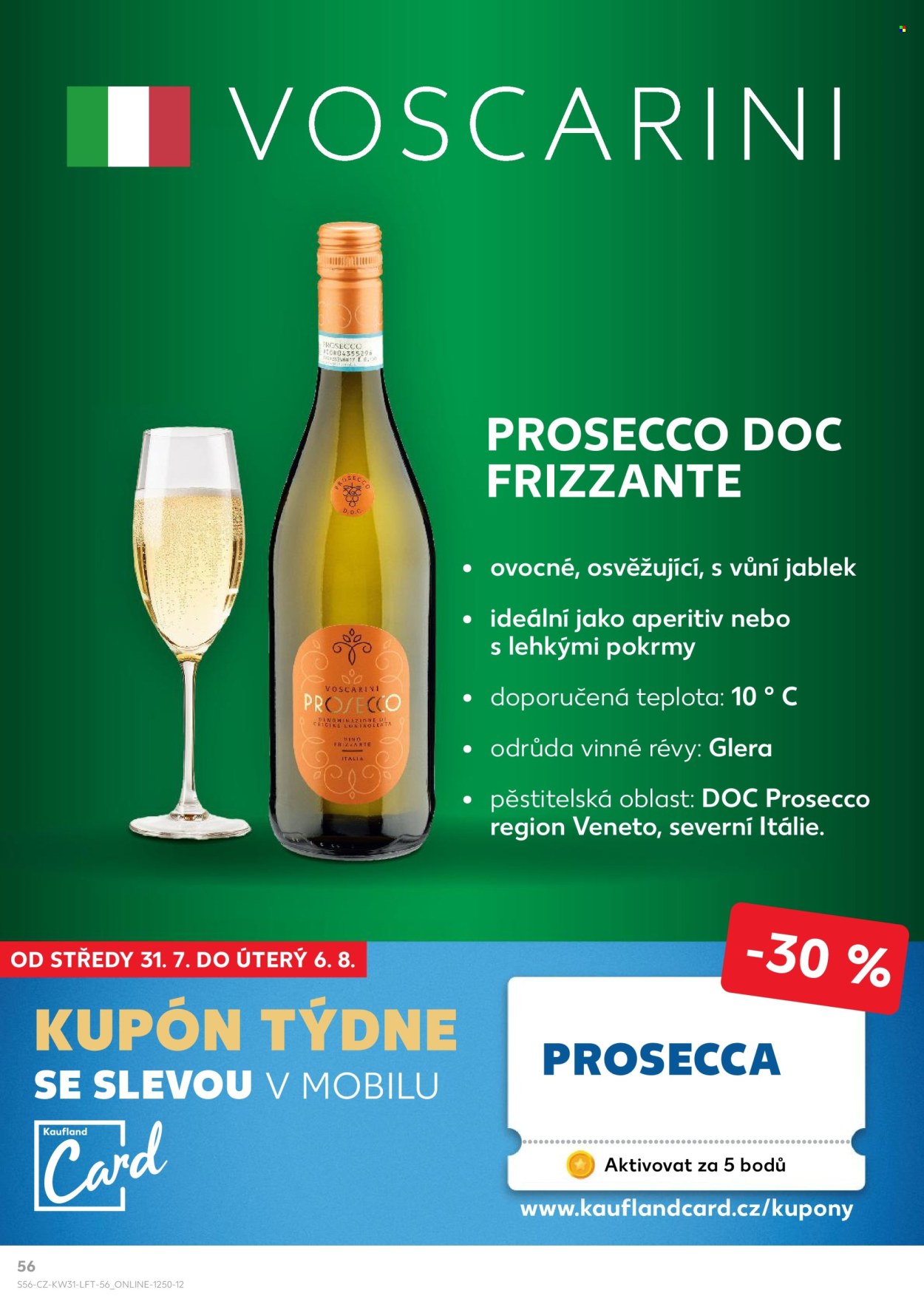 Leták Kaufland - 31.7.2024 - 6.8.2024. Strana 56