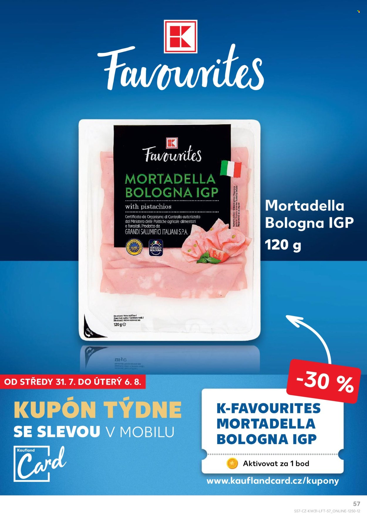 Leták Kaufland - 31.7.2024 - 6.8.2024. Strana 57