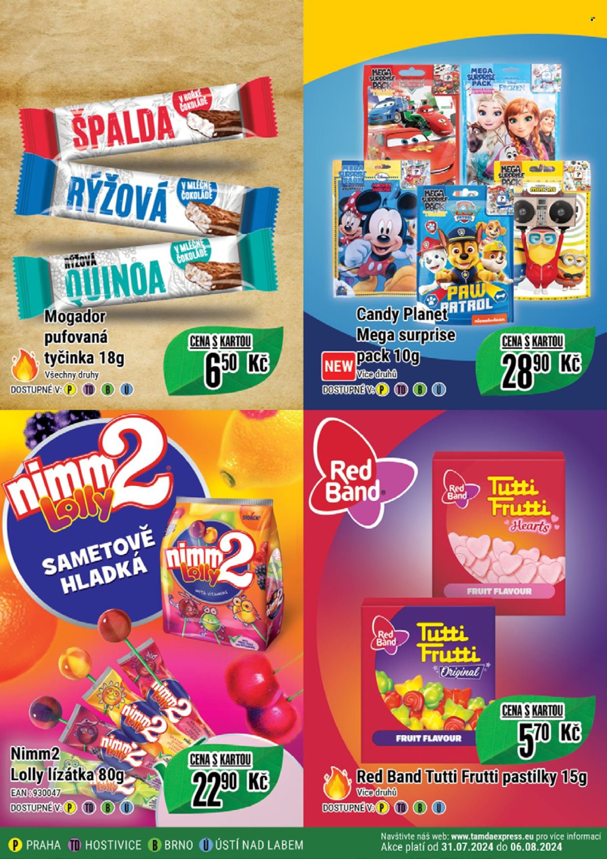 Leták Tamda Foods - 31.7.2024 - 6.8.2024. Strana 9