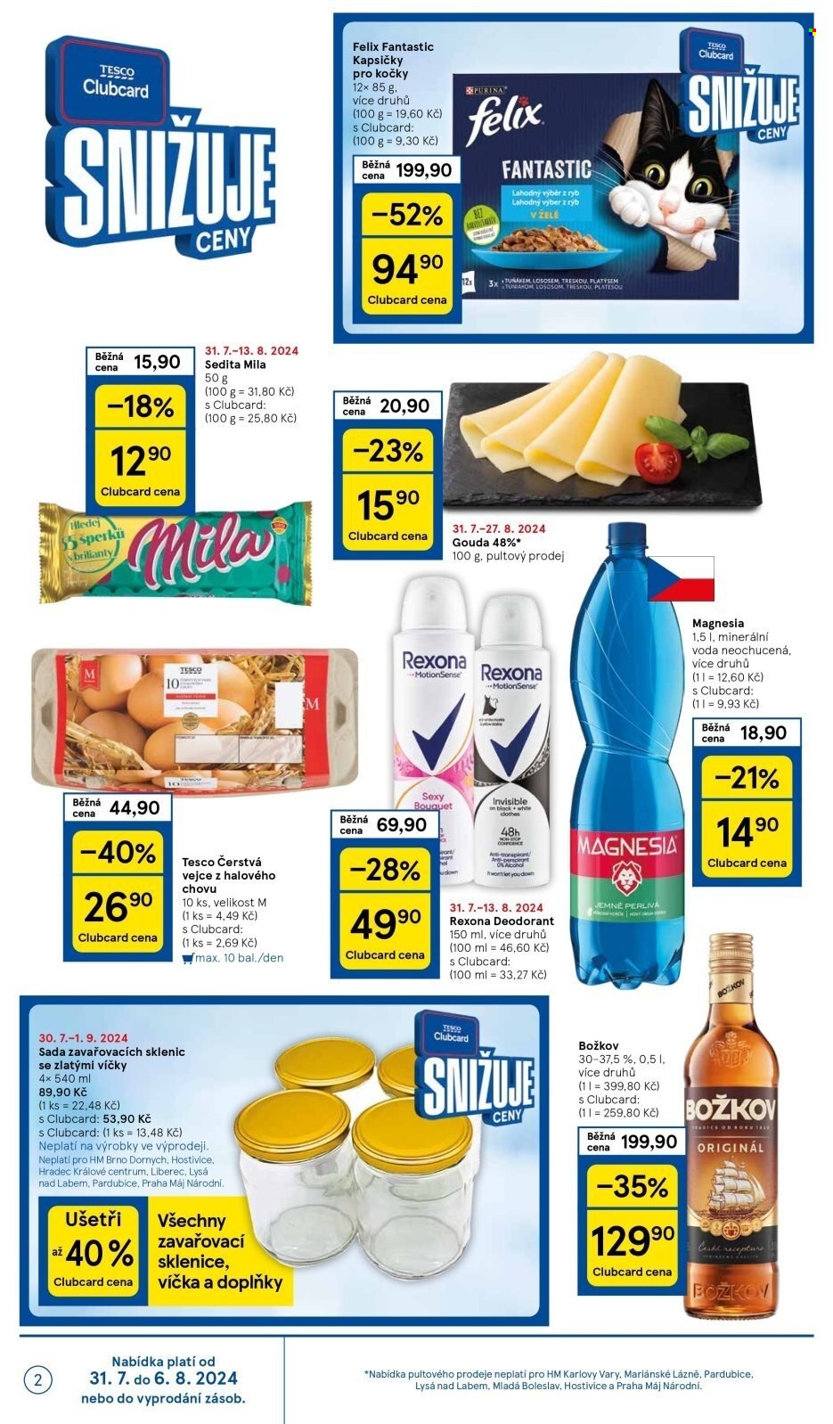 Leták TESCO - 31.7.2024 - 6.8.2024. Strana 2