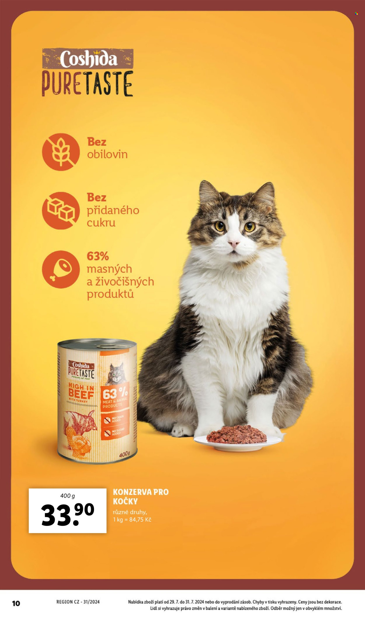 Leták Lidl - 29.7.2024 - 31.7.2024. Strana 10