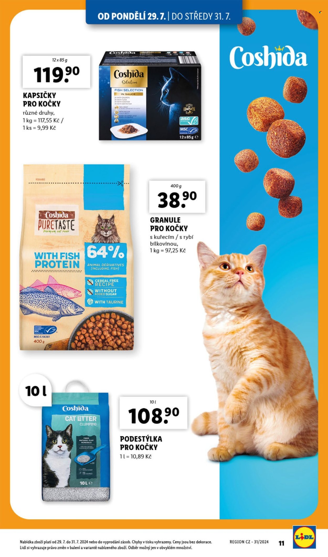 Leták Lidl - 29.7.2024 - 31.7.2024. Strana 11