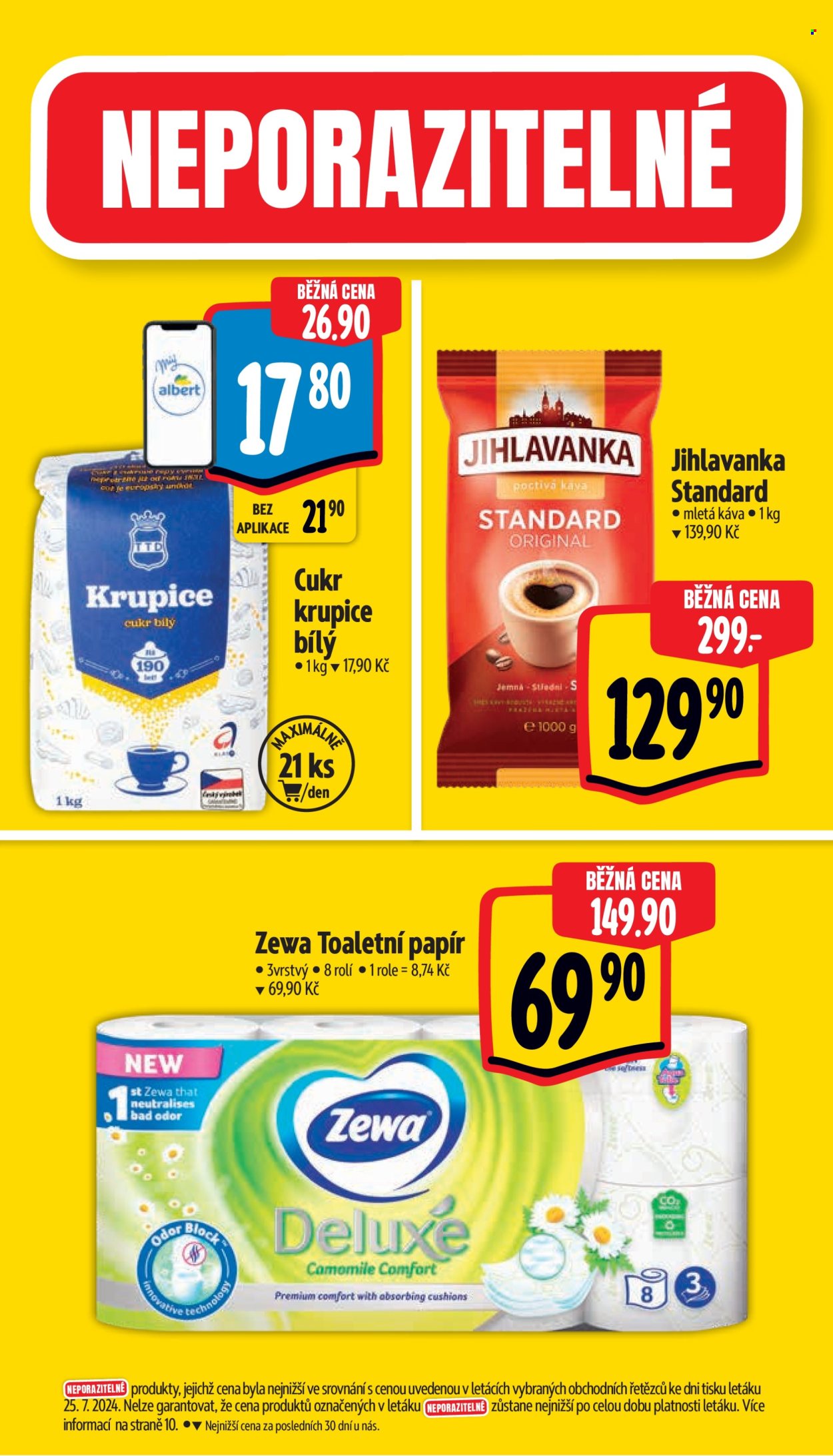 Leták Albert Supermarket - 31.7.2024 - 6.8.2024. Strana 5
