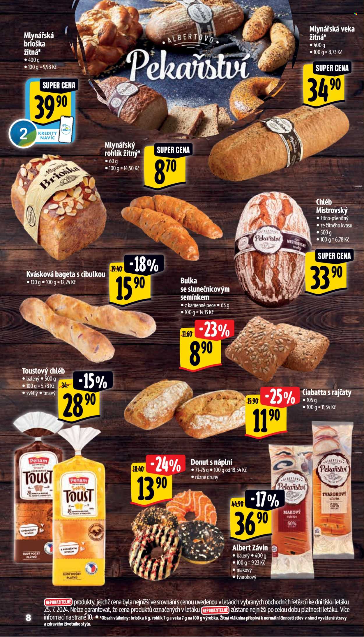 Leták Albert Supermarket - 31.7.2024 - 6.8.2024. Strana 17