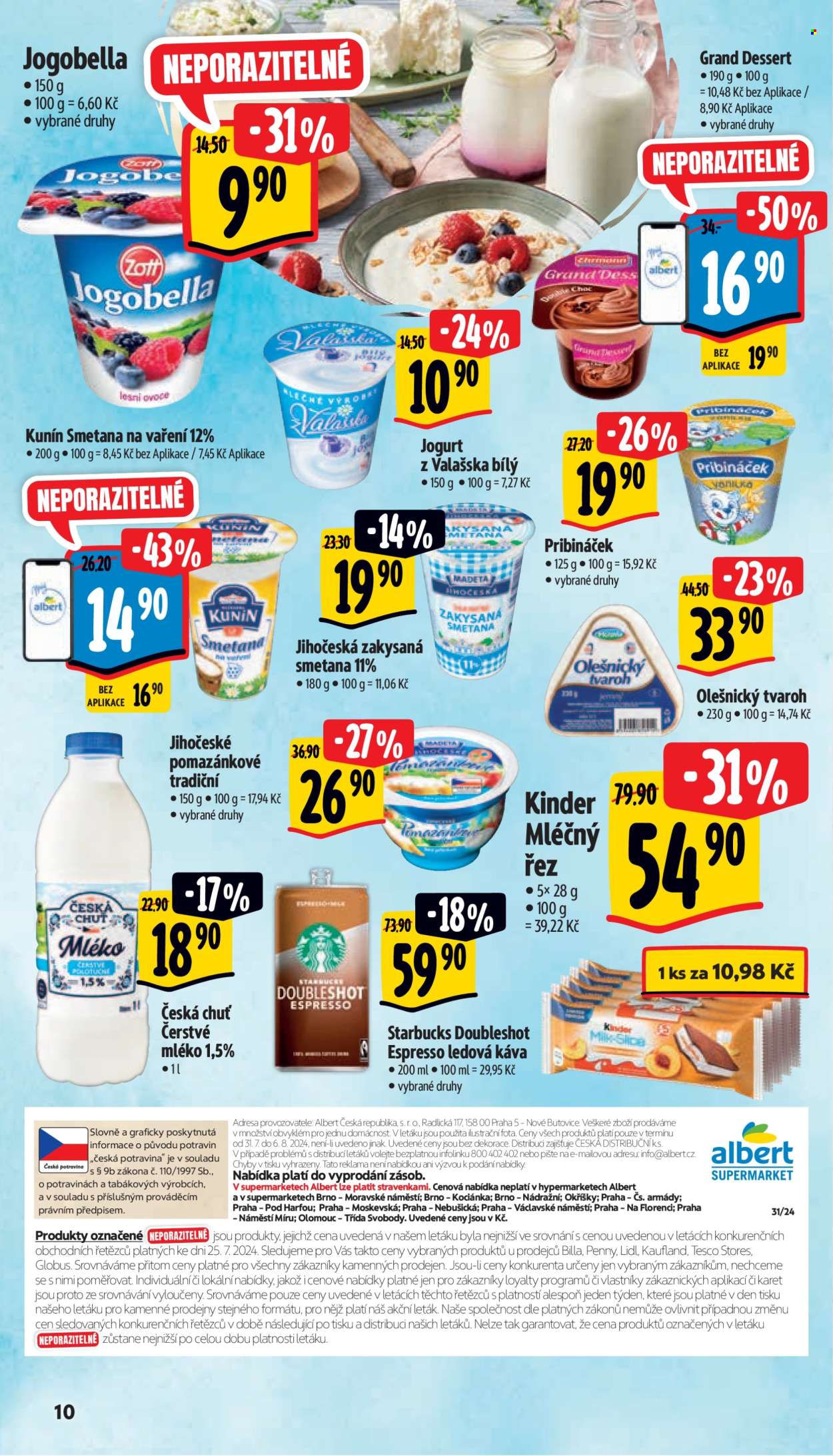 Leták Albert Supermarket - 31.7.2024 - 6.8.2024. Strana 19