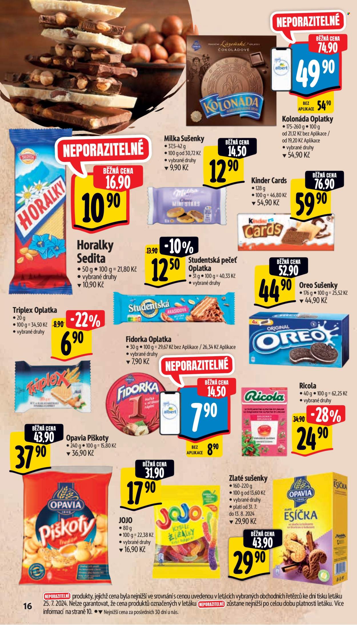 Leták Albert Supermarket - 31.7.2024 - 6.8.2024. Strana 25