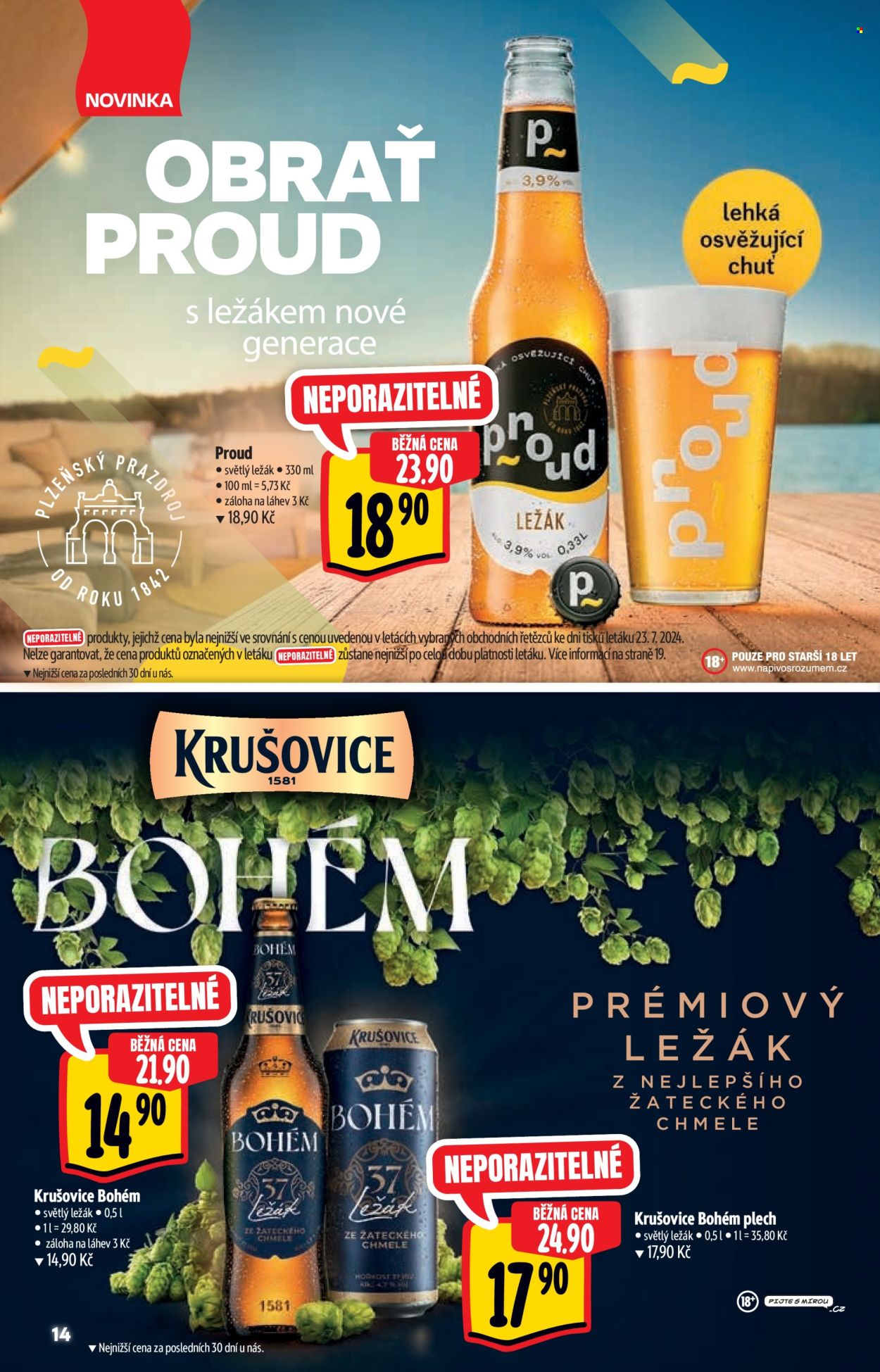 Leták Albert Hypermarket - 31.7.2024 - 13.8.2024. Strana 14
