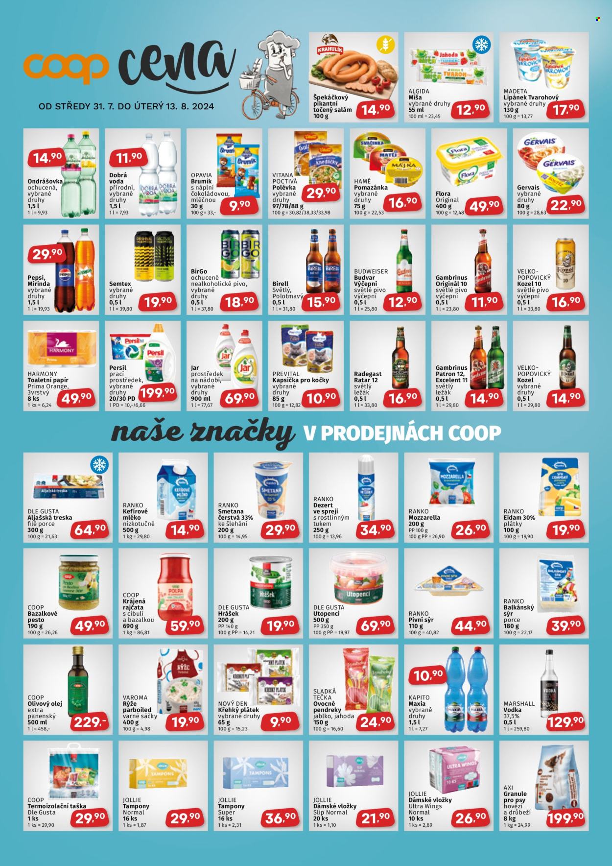 Leták coop JEDNOTA - 31.7.2024 - 13.8.2024. Strana 2