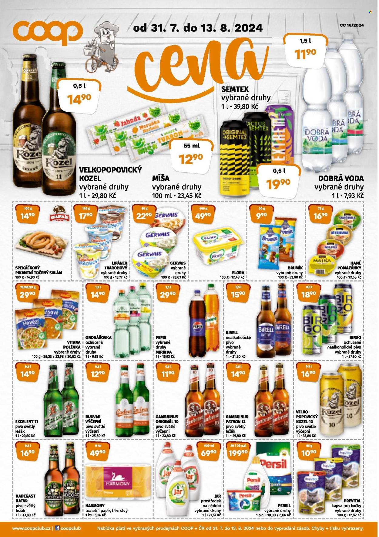 Leták coop JEDNOTA - 31.7.2024 - 13.8.2024. Strana 4