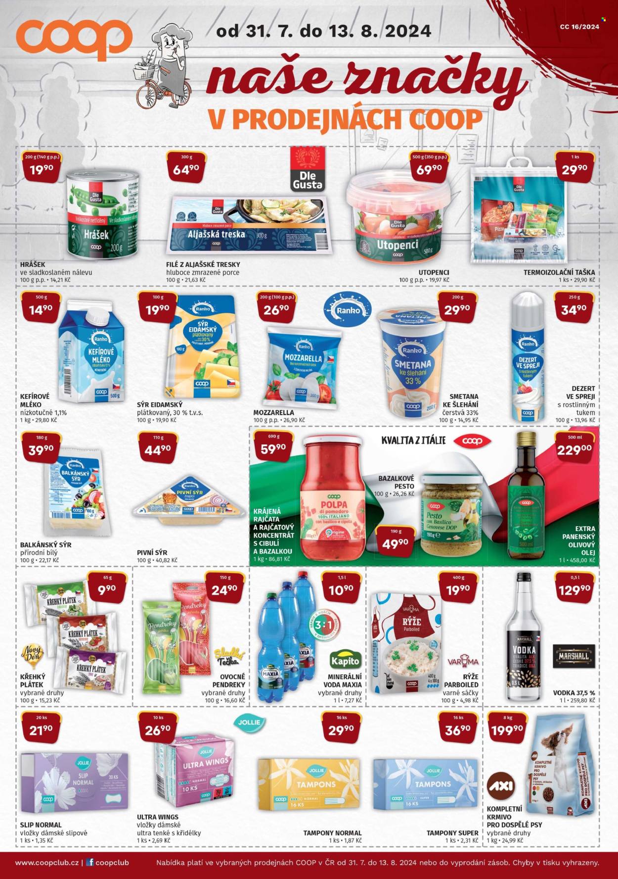 Leták coop TUTY - 31.7.2024 - 13.8.2024. Strana 2