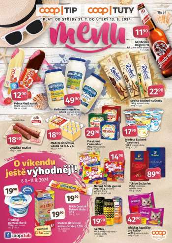 Leták coop TIP - 31.7.2024 - 13.8.2024.