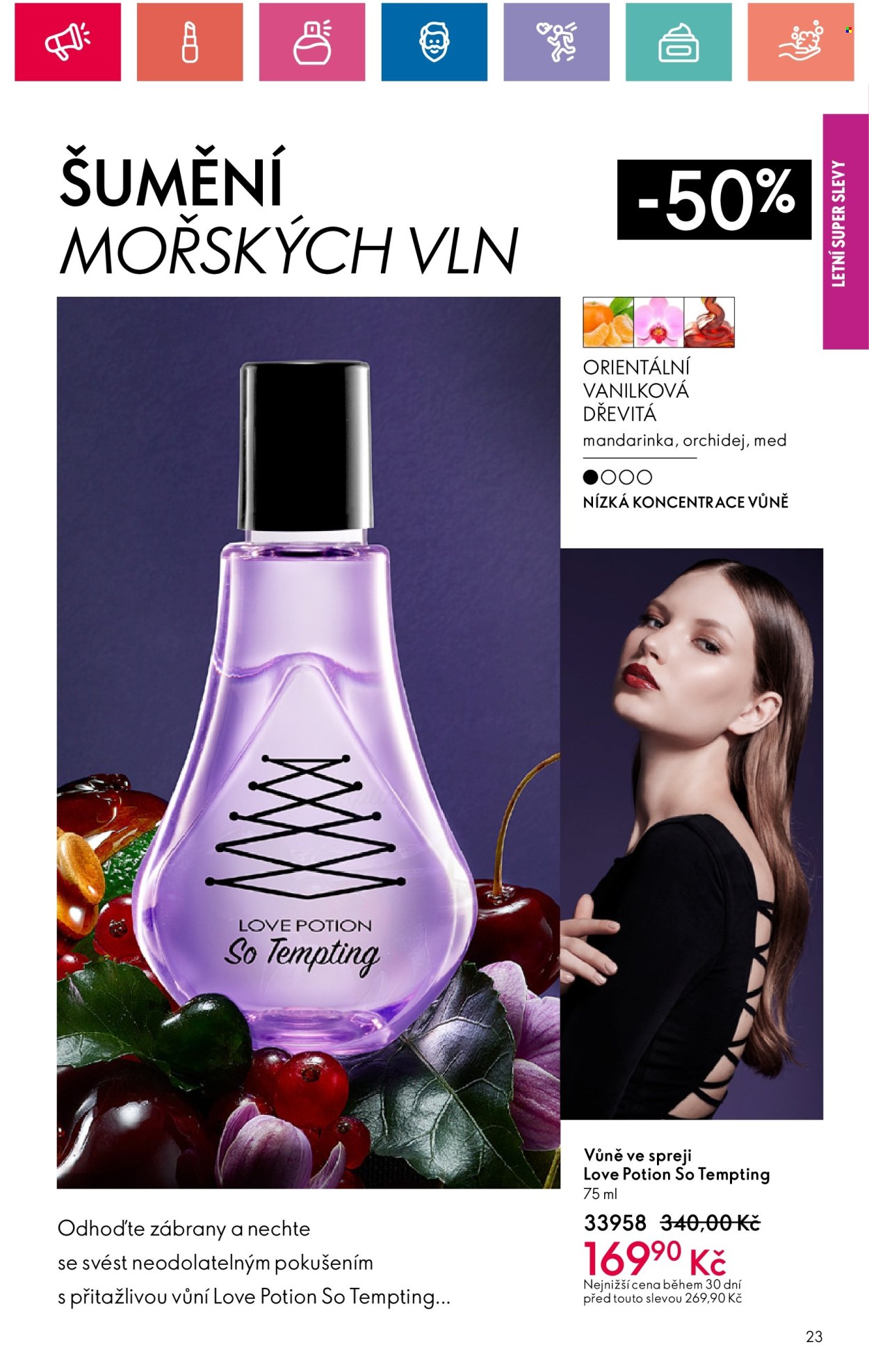 Leták ORIFLAME - 30.7.2024 - 19.8.2024. Strana 23