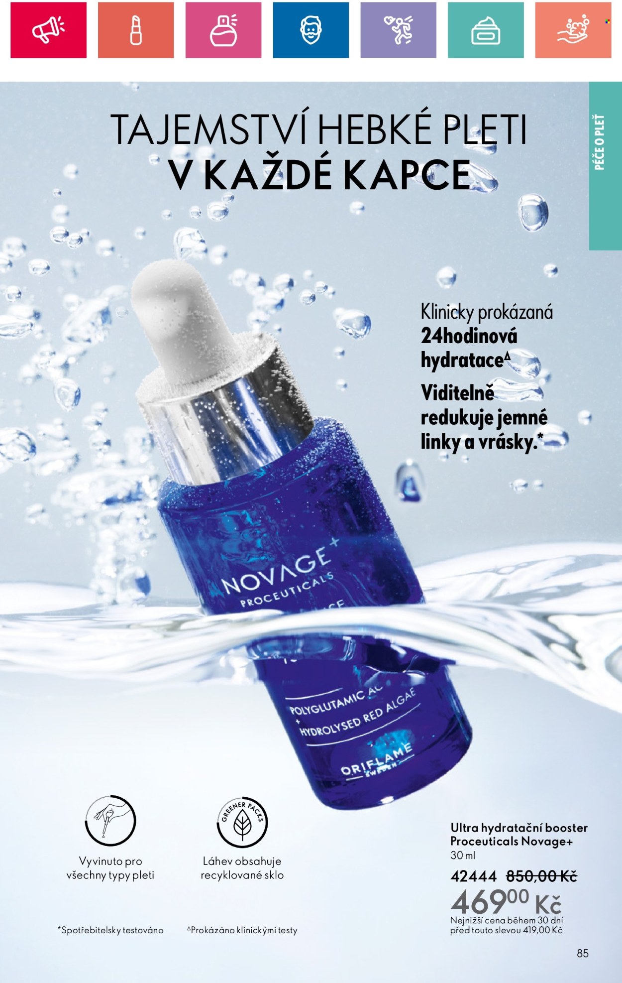 Leták ORIFLAME - 30.7.2024 - 19.8.2024. Strana 85