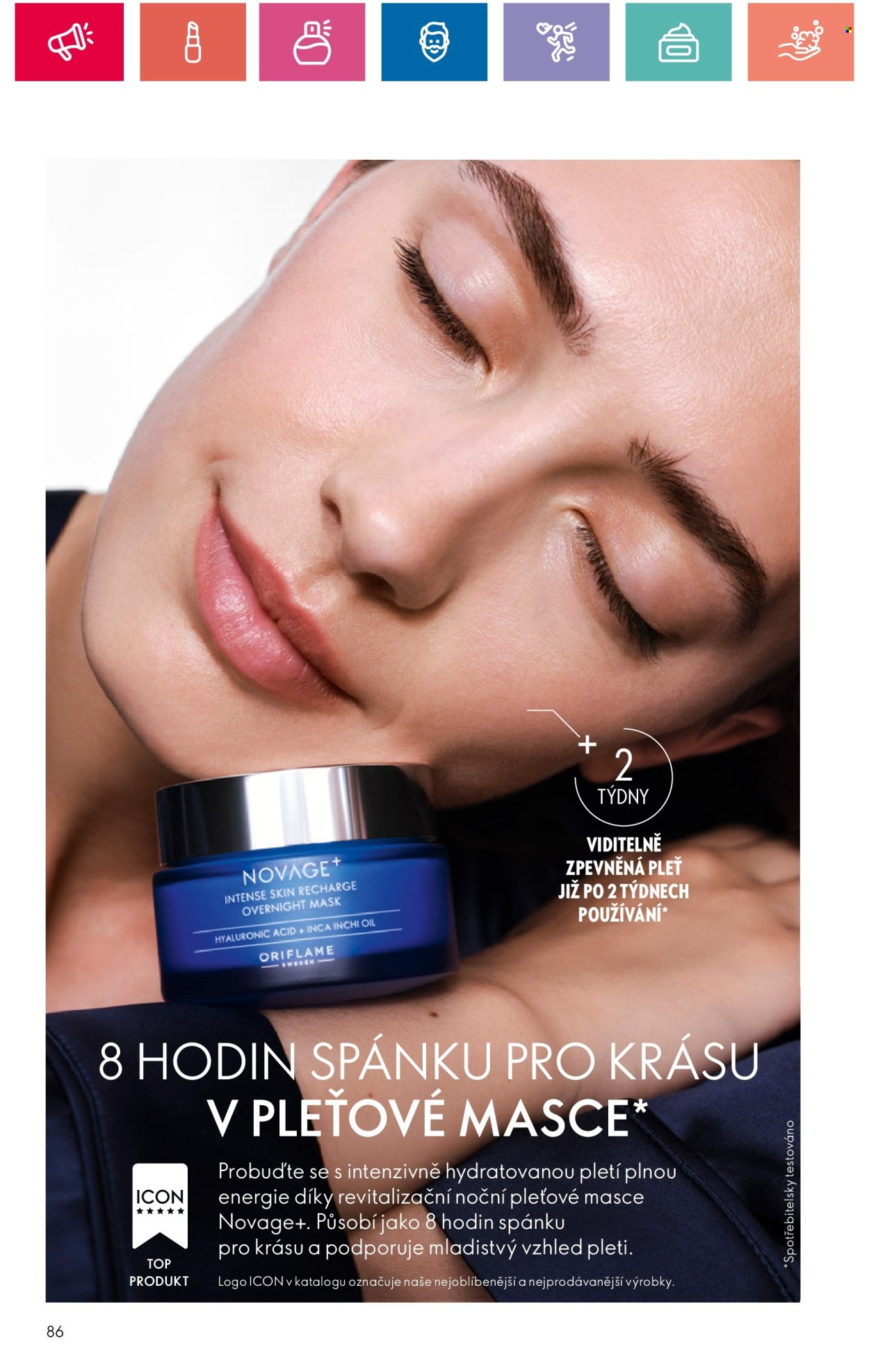 Leták ORIFLAME - 30.7.2024 - 19.8.2024. Strana 86