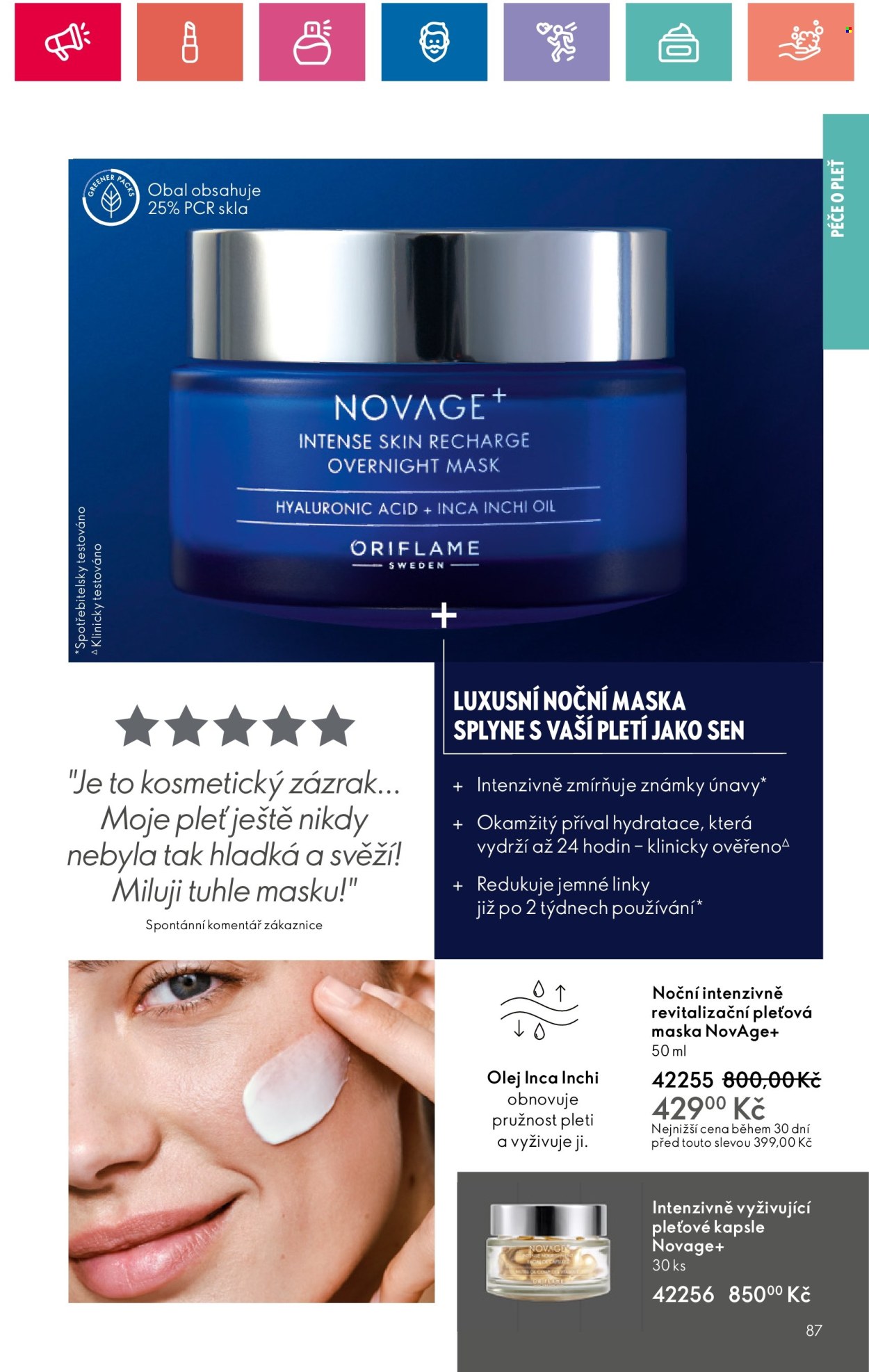 Leták ORIFLAME - 30.7.2024 - 19.8.2024. Strana 87