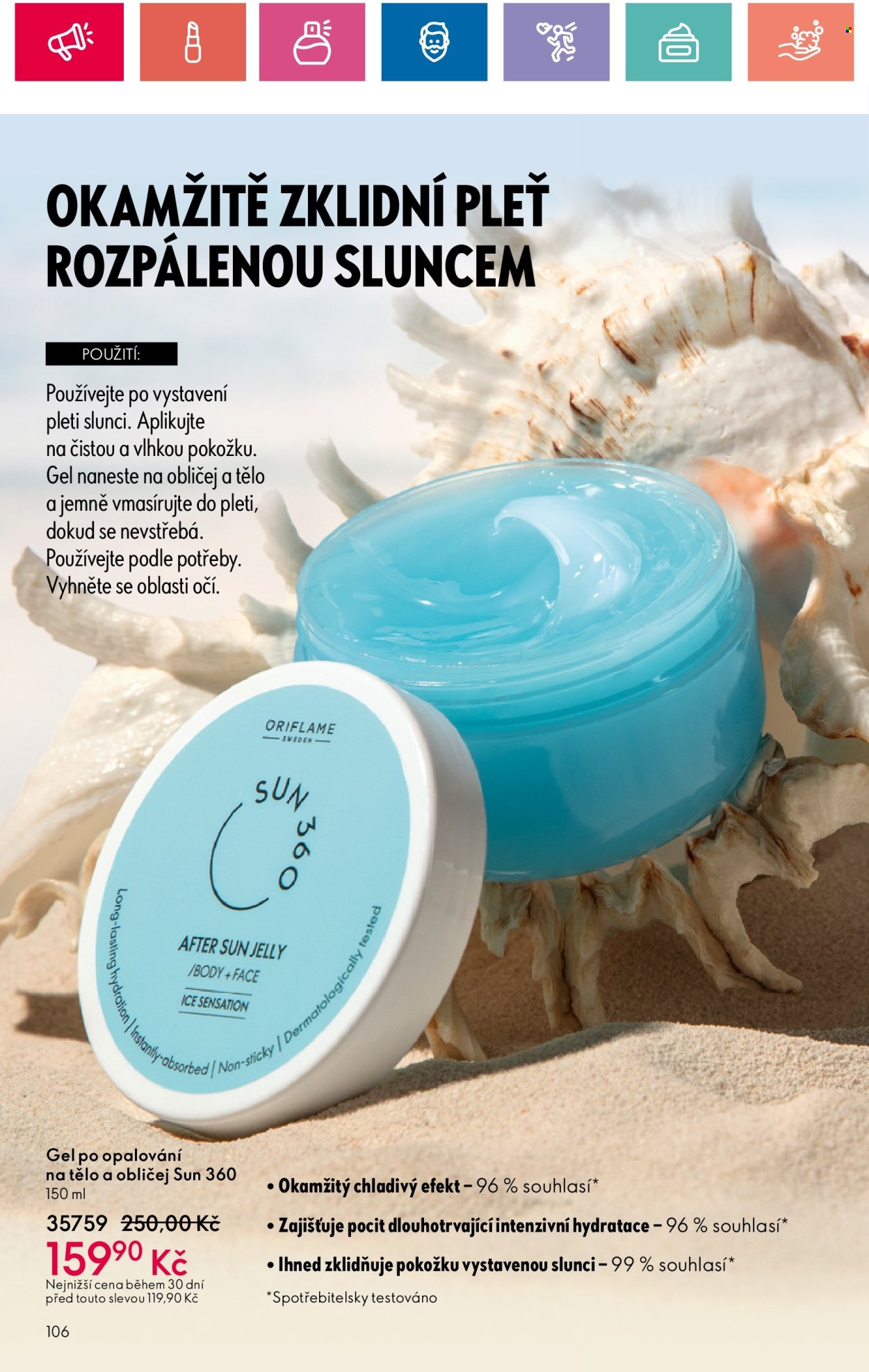 Leták ORIFLAME - 30.7.2024 - 19.8.2024. Strana 106