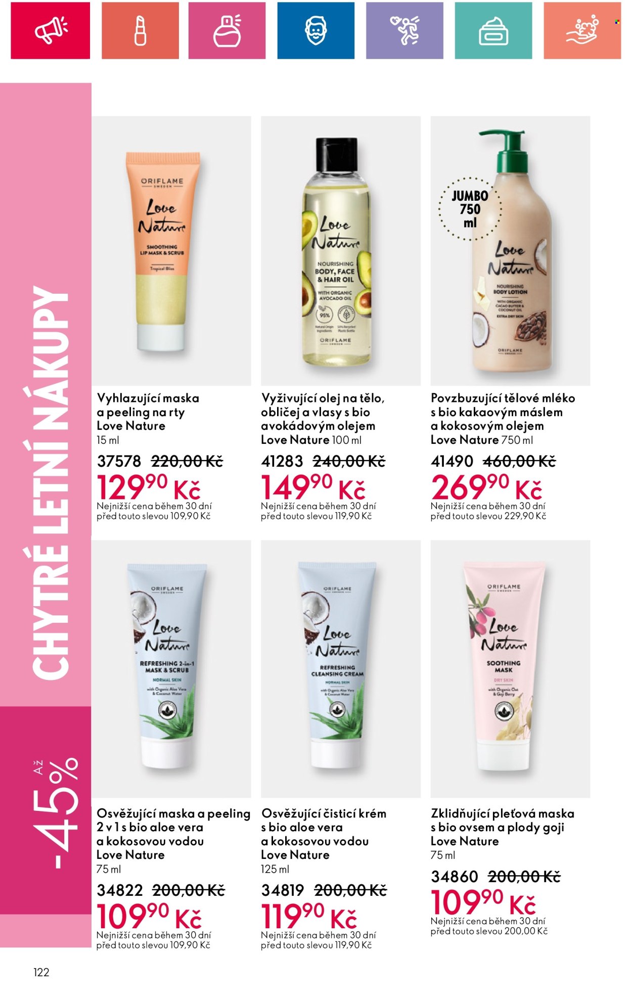 Leták ORIFLAME - 30.7.2024 - 19.8.2024. Strana 122