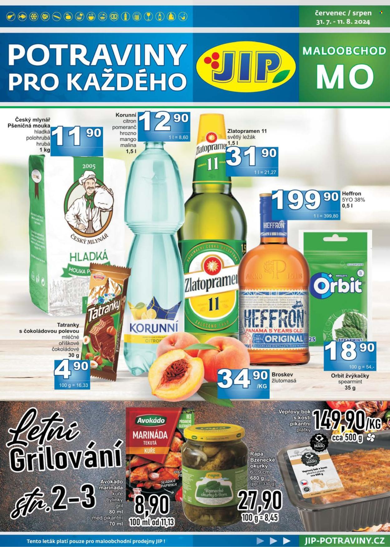 Leták JIP - 31.7.2024 - 11.8.2024. Strana 1
