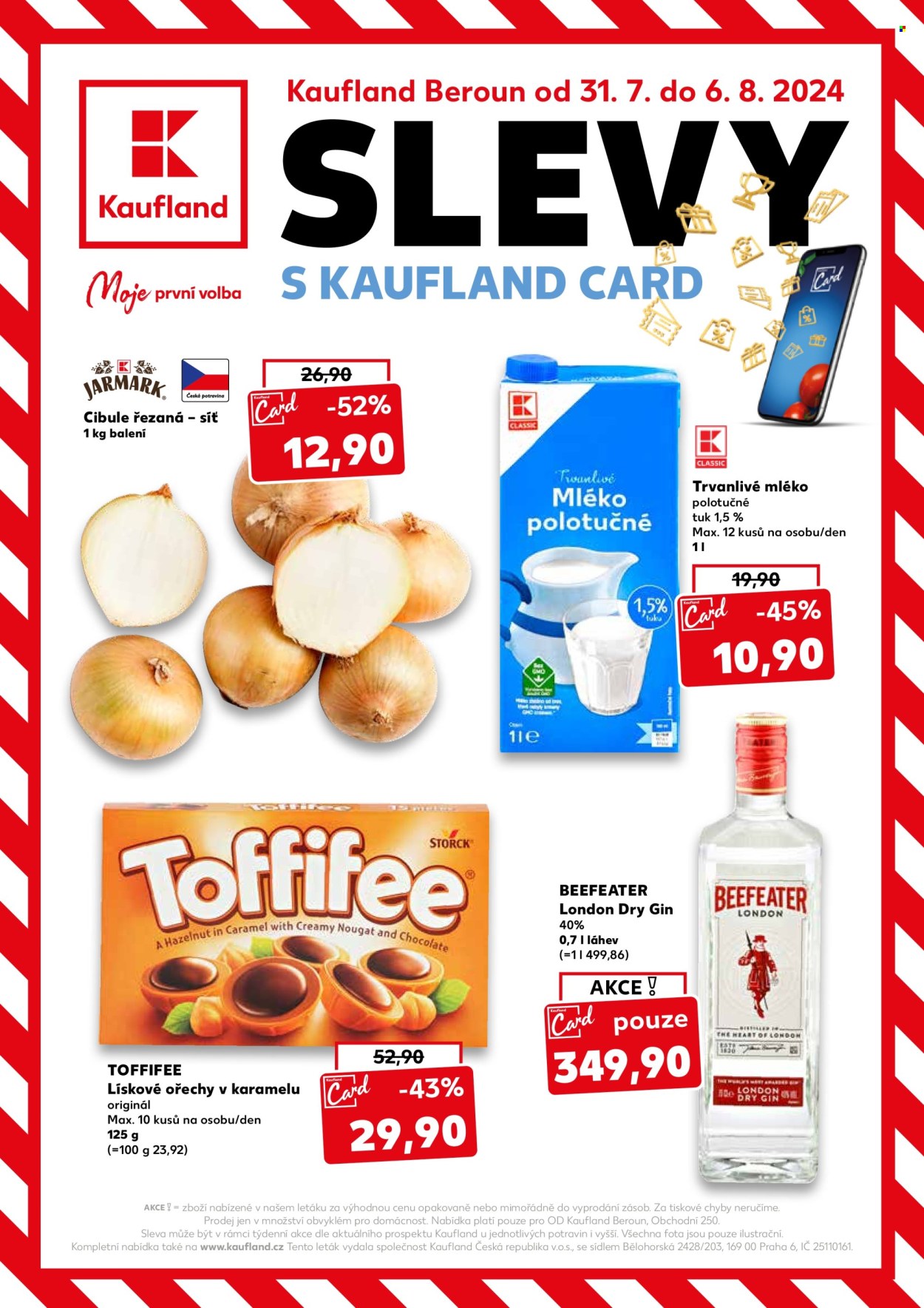 Leták Kaufland - 31.7.2024 - 6.8.2024. Strana 1
