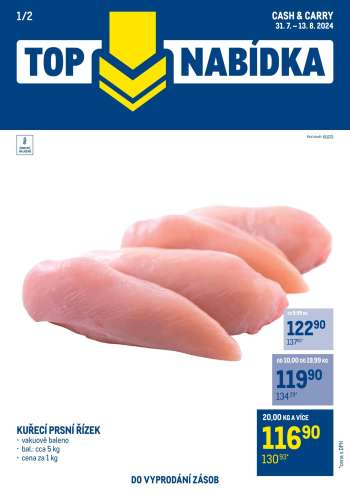 Leták MAKRO - 31.7.2024 - 13.8.2024.