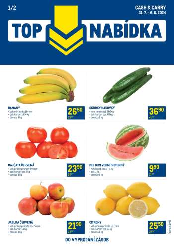 Leták MAKRO - 31.7.2024 - 6.8.2024.