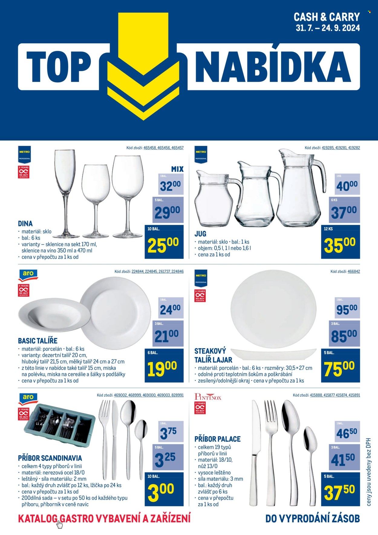 Leták MAKRO - 31.7.2024 - 24.9.2024. Strana 1