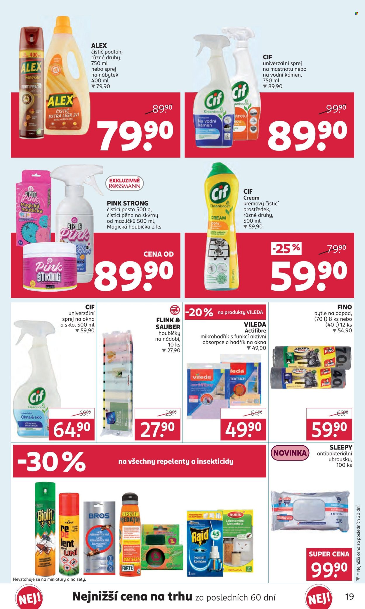 Leták ROSSMANN - 31.7.2024 - 13.8.2024. Strana 19