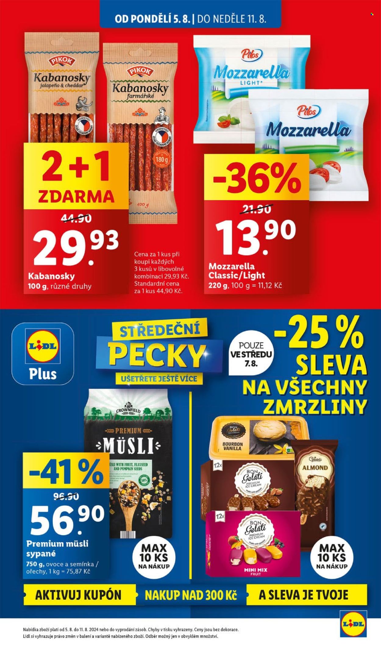 Leták Lidl - 5.8.2024 - 11.8.2024. Strana 3