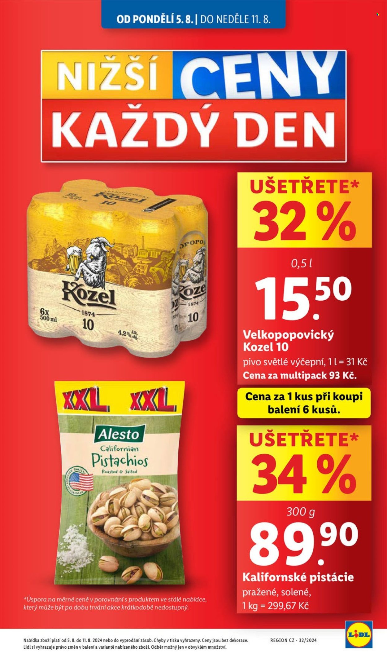 Leták Lidl - 5.8.2024 - 11.8.2024. Strana 9