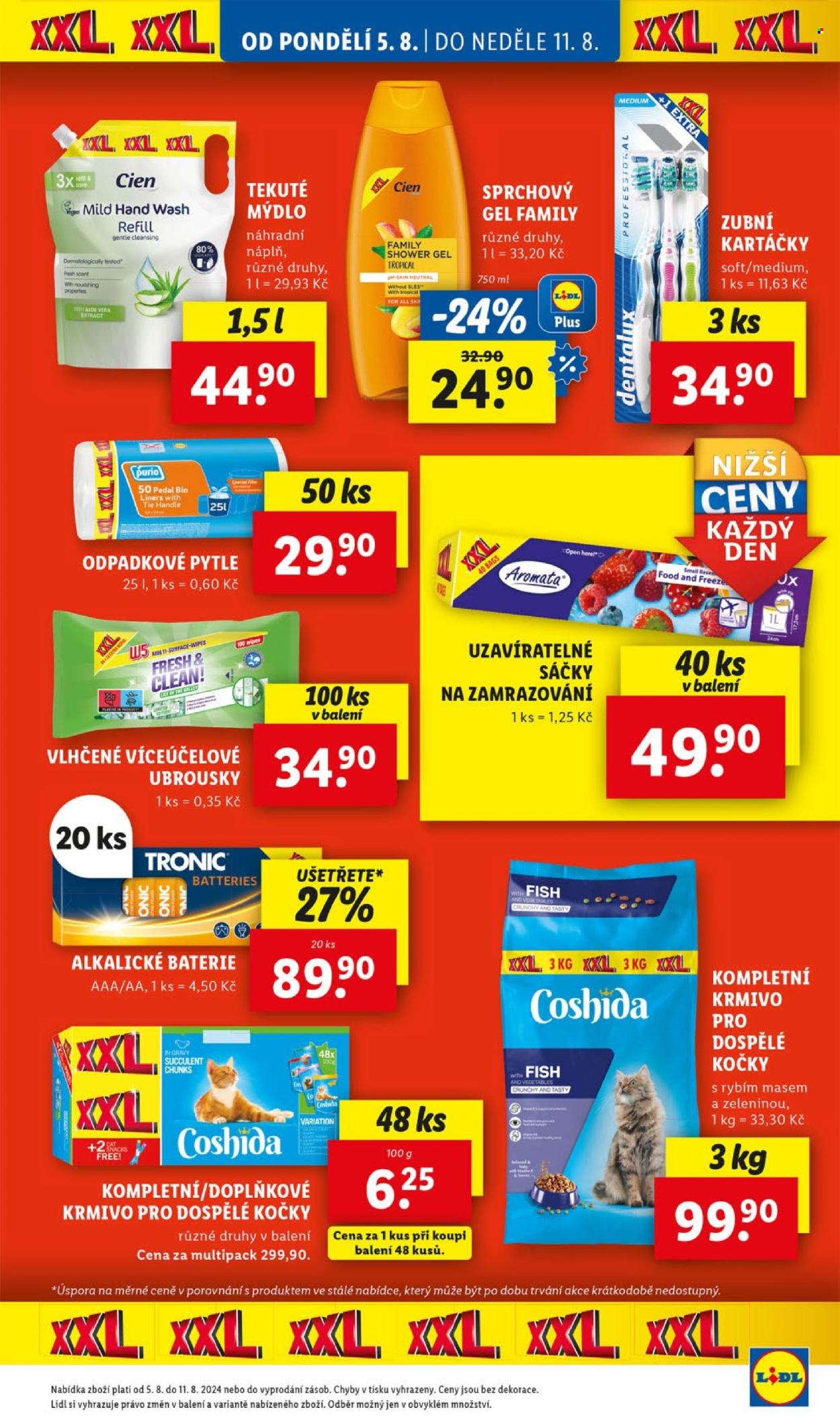 Leták Lidl - 5.8.2024 - 11.8.2024. Strana 25