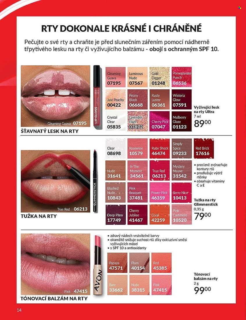 Leták AVON - 1.8.2024 - 31.8.2024. Strana 14
