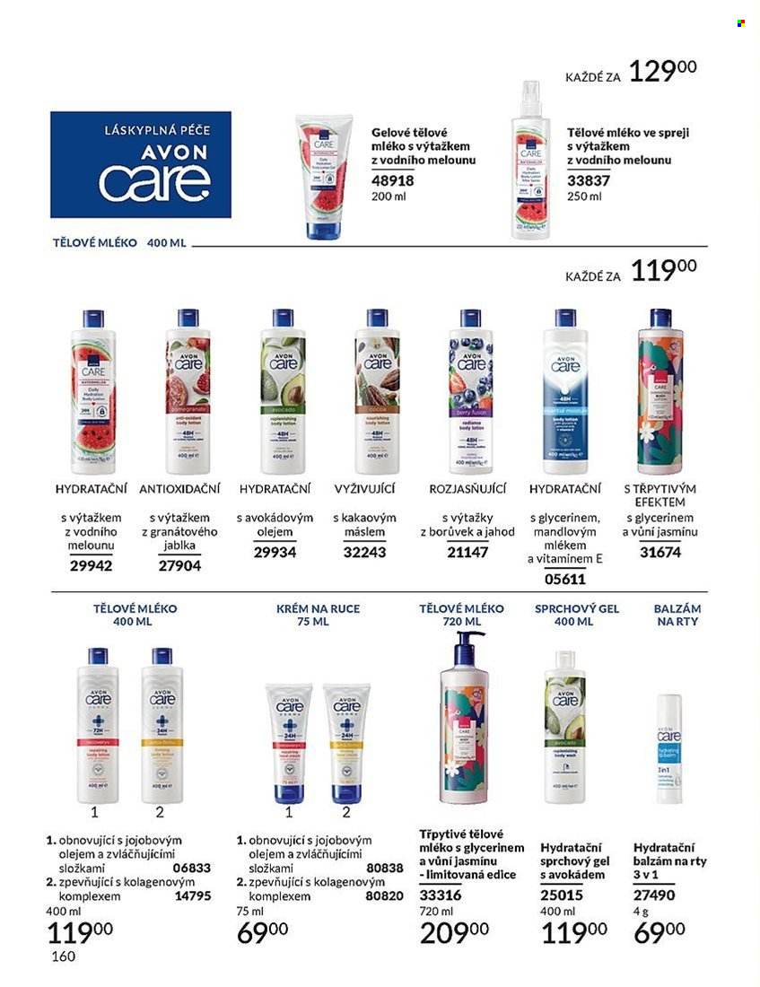 Leták AVON - 1.8.2024 - 31.8.2024. Strana 160