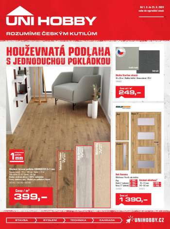 Leták UNI HOBBY - 1.8.2024 - 25.8.2024.