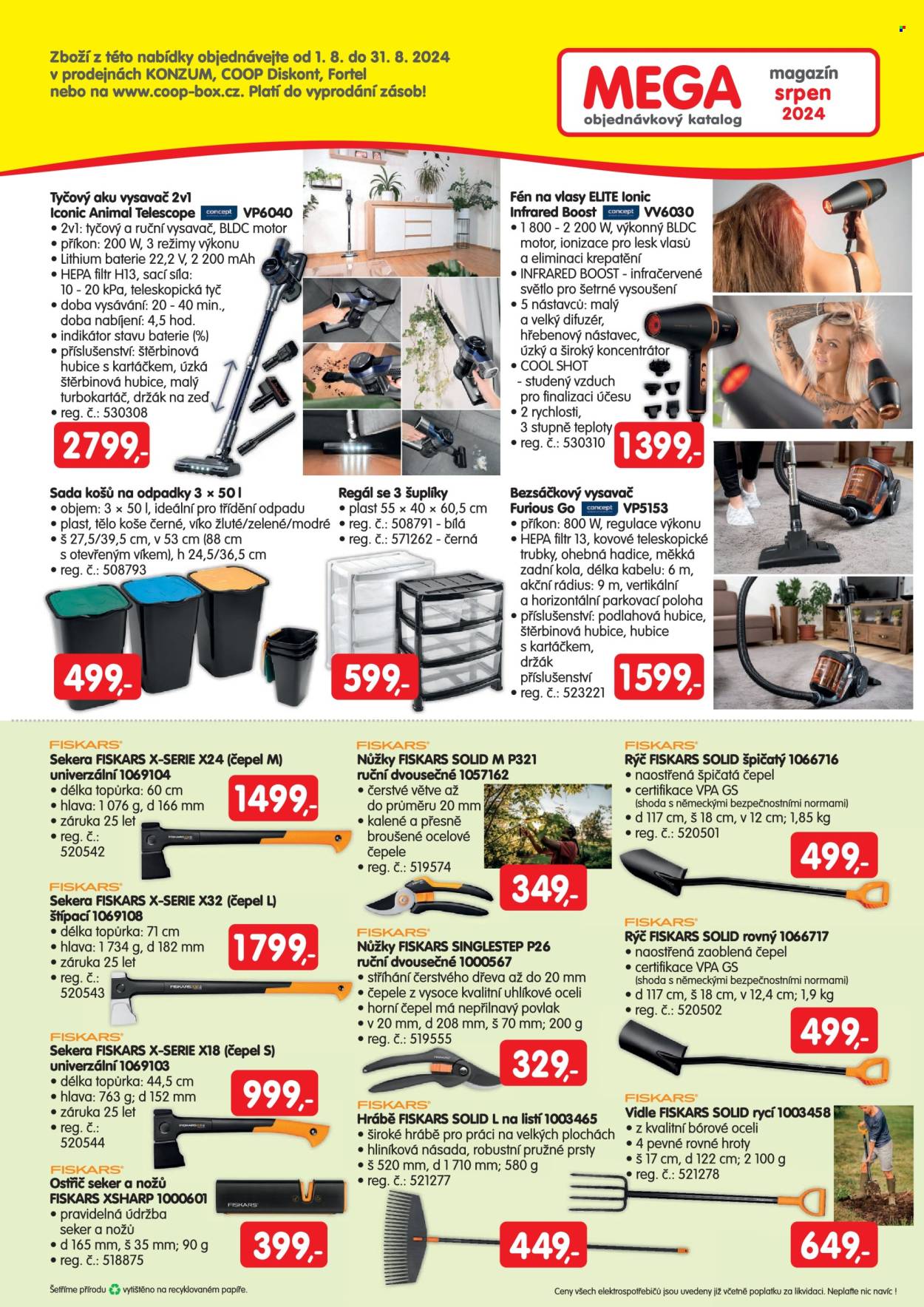 Leták Konzum - 1.8.2024 - 31.8.2024. Strana 7
