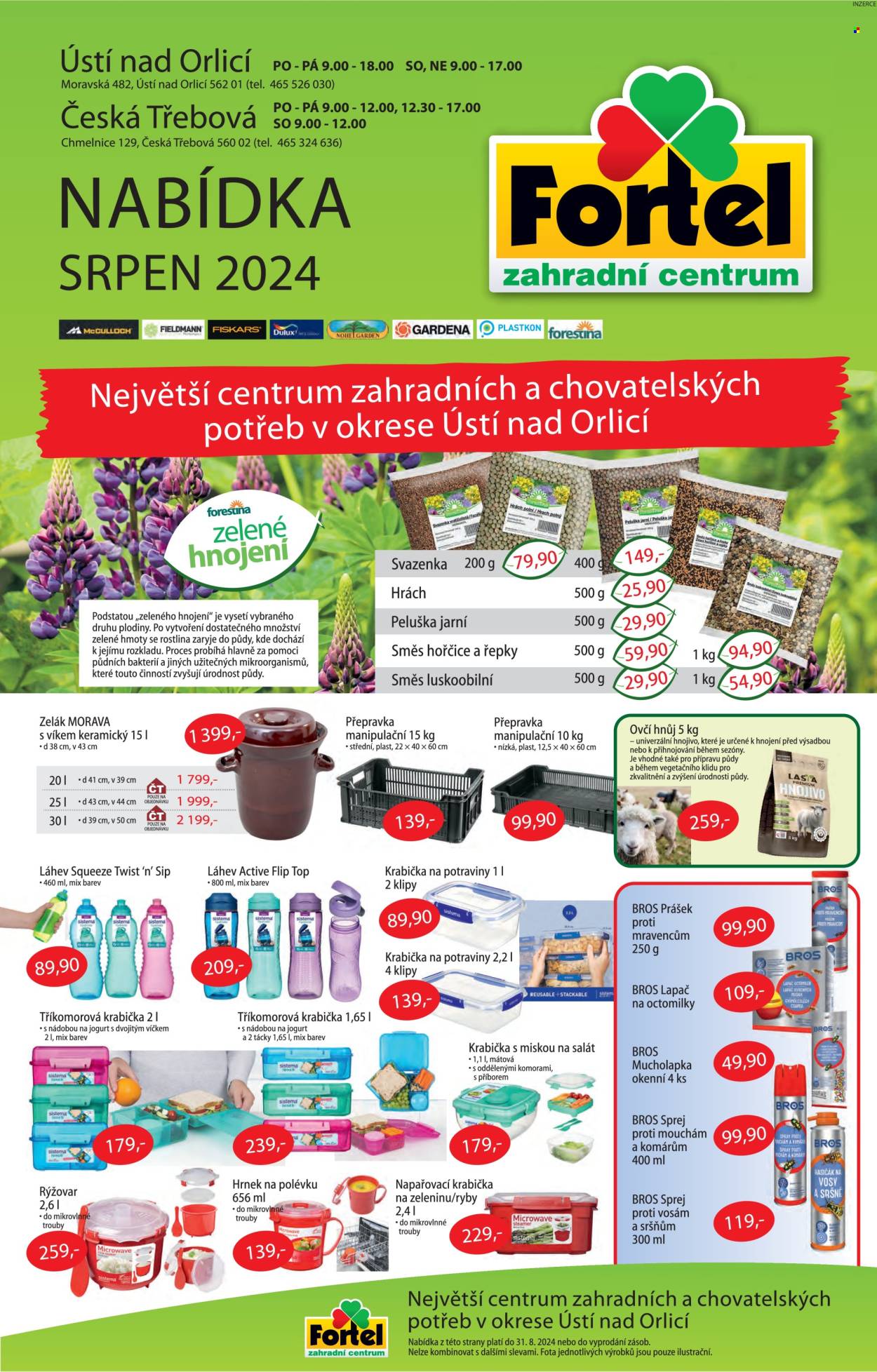 Leták Konzum - 1.8.2024 - 31.8.2024. Strana 1