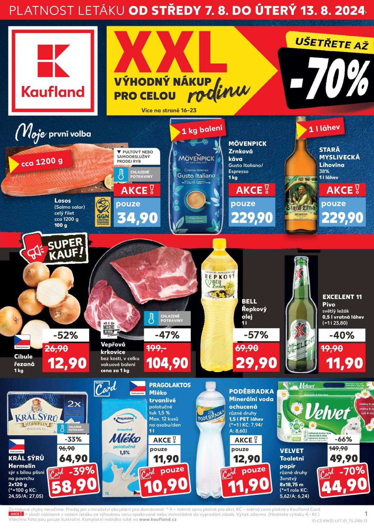 Leták Kaufland - 7.8.2024 - 13.8.2024. Strana 1