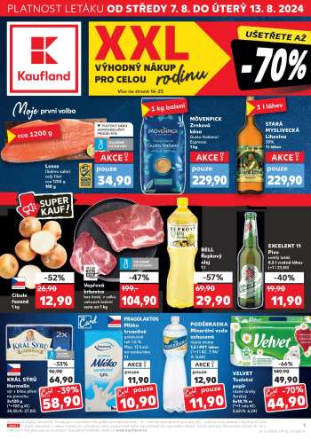 Leták Kaufland - 7.8.2024 - 13.8.2024.
