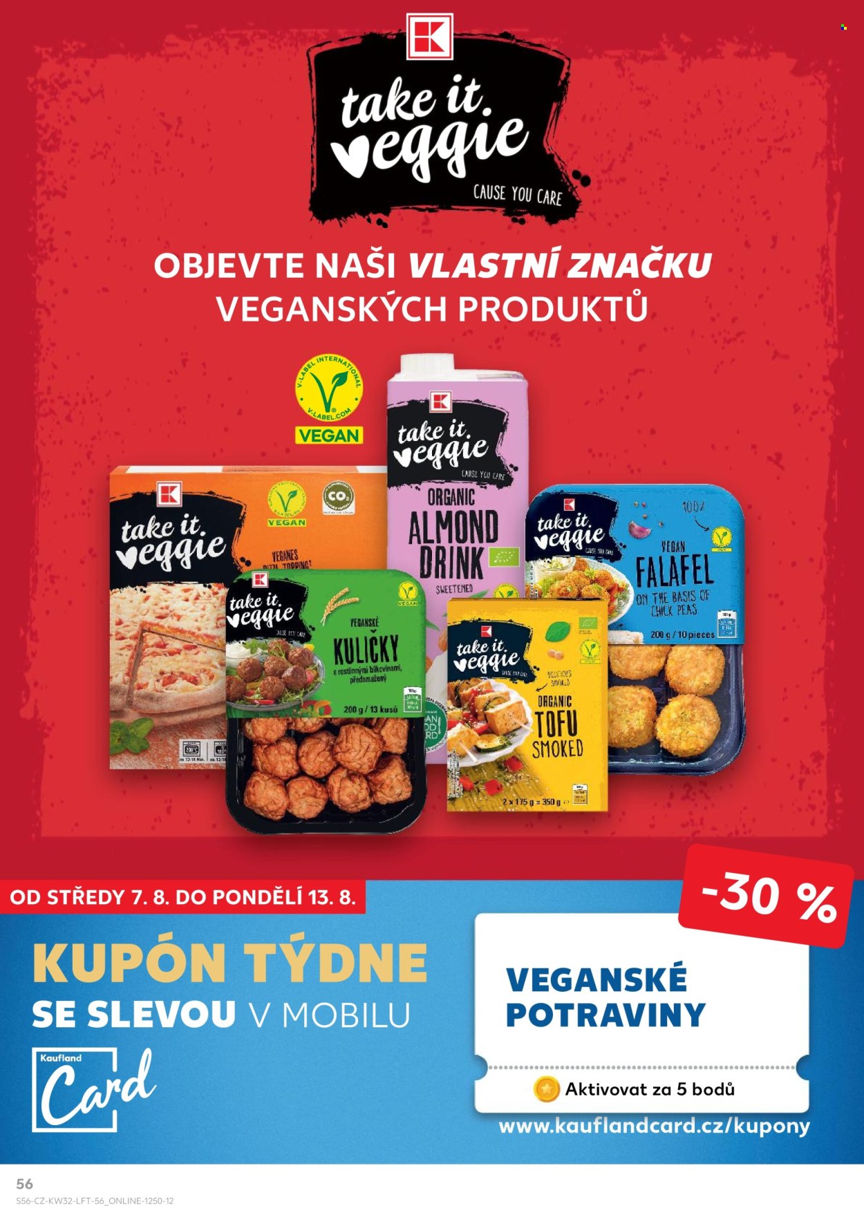 Leták Kaufland - 7.8.2024 - 13.8.2024. Strana 56