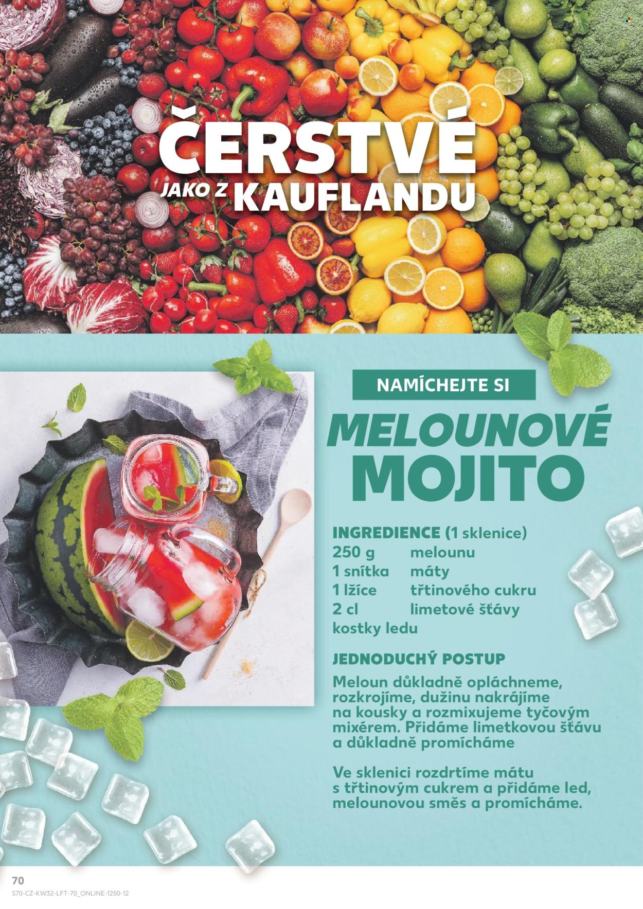 Leták Kaufland - 7.8.2024 - 13.8.2024. Strana 70