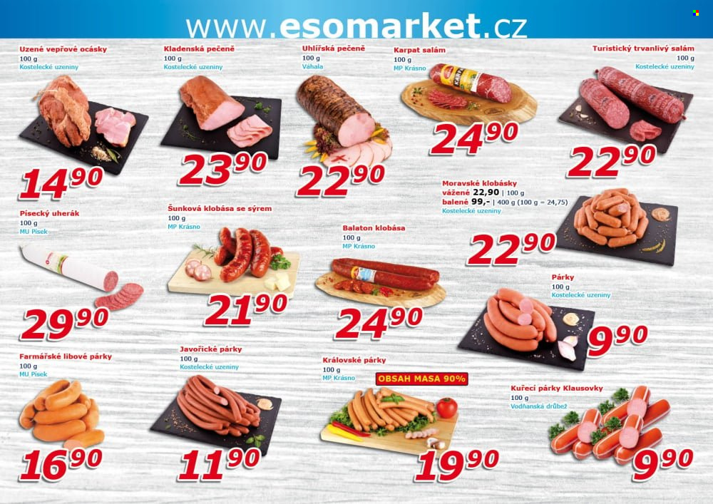 Leták ESO MARKET - 7.8.2024 - 18.8.2024. Strana 2