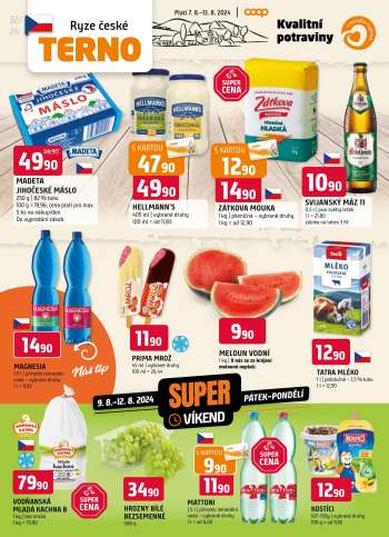 Leták coop TERNO - 7.8.2024 - 13.8.2024.
