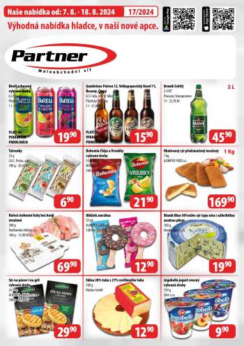 Leták Partner - 7.8.2024 - 18.8.2024.